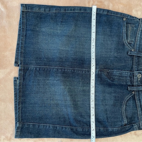 Levis Denim Mini Skirt Size 10 - Picture 2 of 5